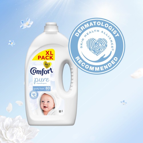 Comfort Sensitive Skin Fabric Conditioner Pure 80 Washes