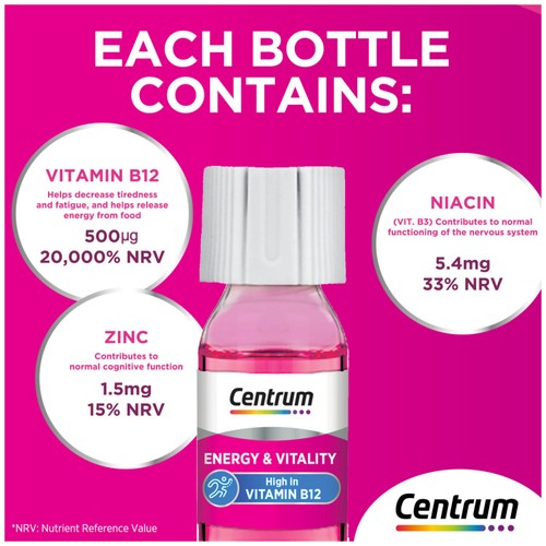 Centrum Energy & Vitality B12 Shot