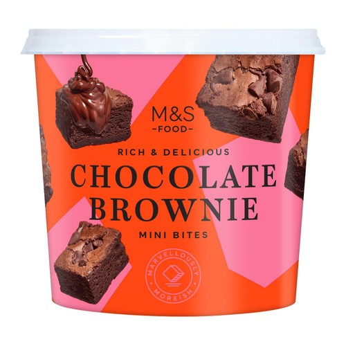 M&S Chocolate Brownie Mini Bites