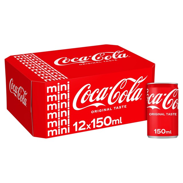 Coca-Cola Original Taste Cola Box of 12 150ml