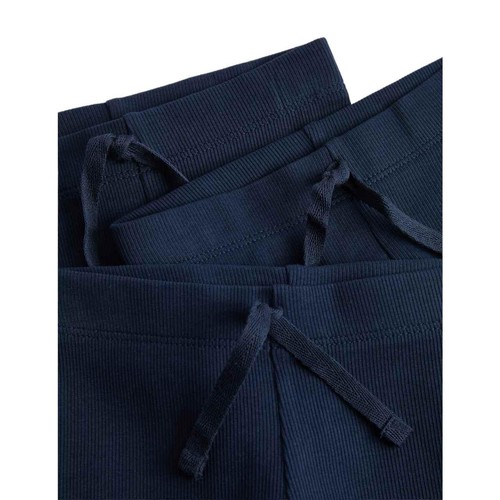 M&S Ribbed Legging, 5-6 Years, Navy