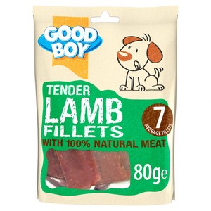 Good Boy 80g Tender Beef Strips Dog Treats