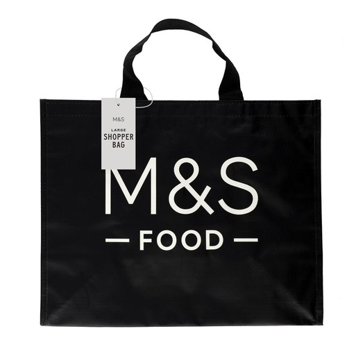 M&S Large Shopper Woven Bag