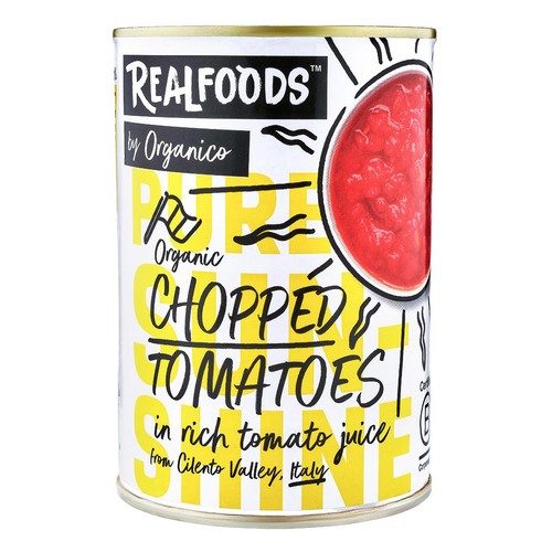 Realfoods Organic Chopped Tomatoes