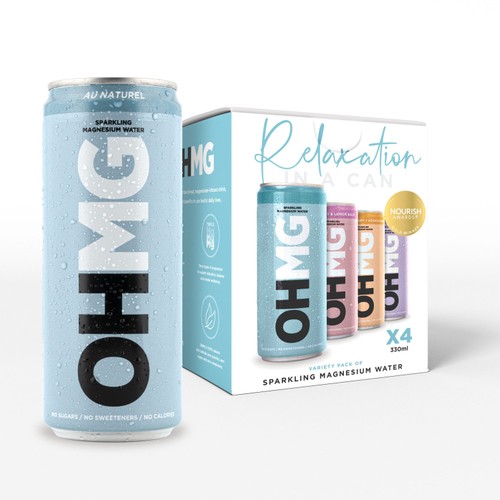 OHMG Variety sparkling magnesium water
