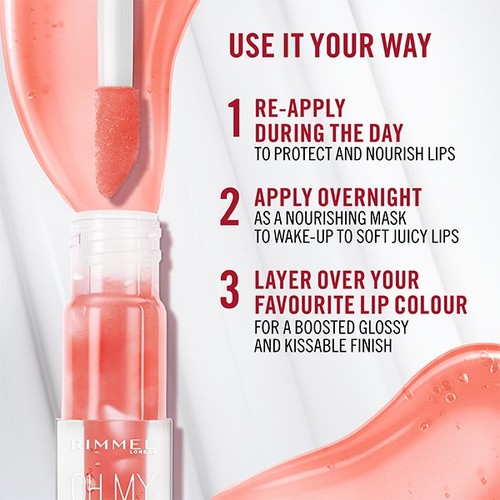 Rimmel Oh My Gloss! Lip Oil 003 Berry Pink
