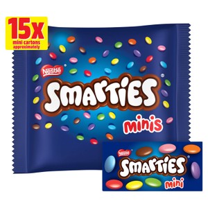 Mini Cartons Chocolate 15 Pack Multipack 216g