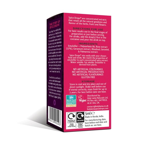 Spice Drops Concentrated Natural Rose Extract