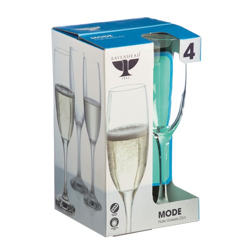 Ravenhead Mode Champagne Flutes Set