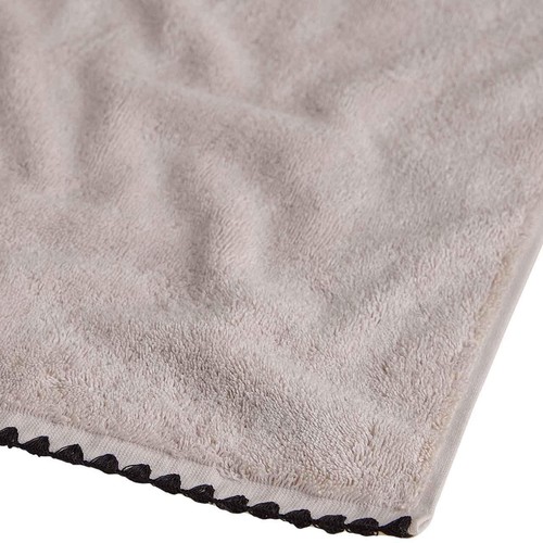 M&S Blanket Stitch Egyptian Bath Sheet, Linen