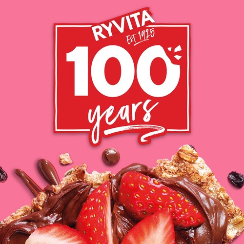 Ryvita Crispbread Fruit Crunch Currant Seed & Oat Crackers