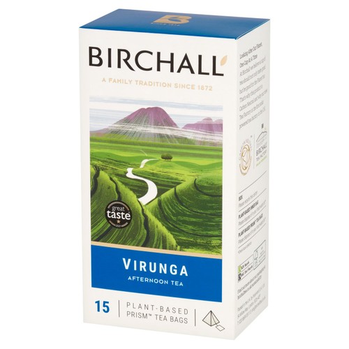 Birchall Virunga Afternoon Tea - 15 Prism Tea Bags