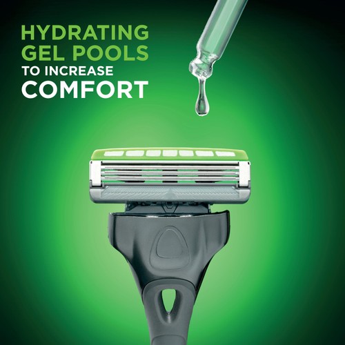 Wilkinson Sword Hydro 3 Skin Protection Men's Razor with 9 Blades