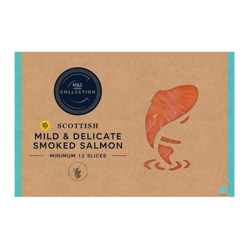 M&S Collection Mild & Delicate Smoked Salmon