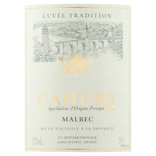 Cuvee Tradition Cahors Malbec