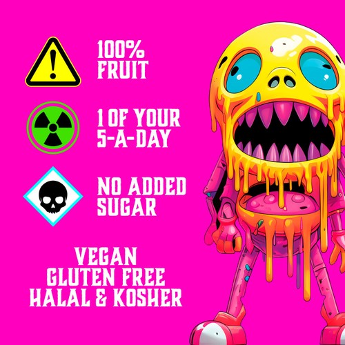 Zombie Fruit Bars Variety Multipack