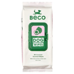 Beco Bamboo Dog Wipes Unscented