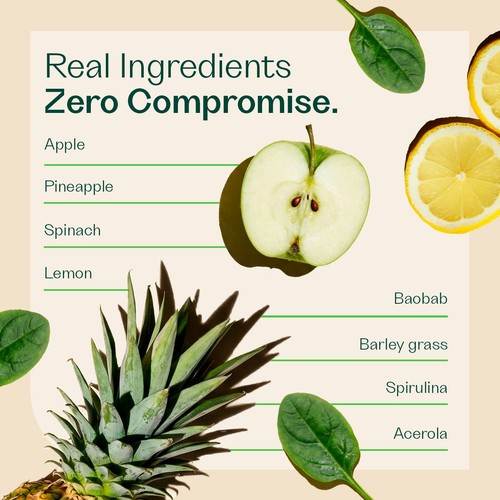 Rheal Superfoods Super Greens Immunity Shot