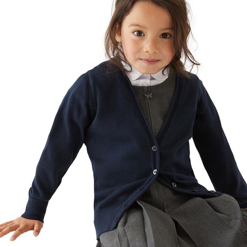 M&S 2PK COTTON CARDIGAN WITH STAYNEW 4-5 Y