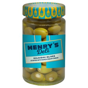 Henry's Deli Halkidiki Olives with Ranch Cheese