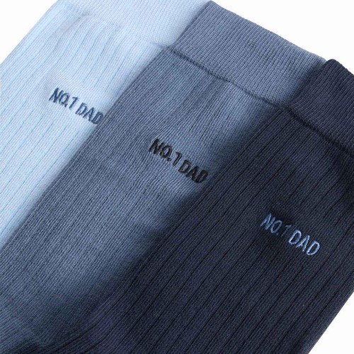 M&S No1 Dad Socks, 9-12, Blue