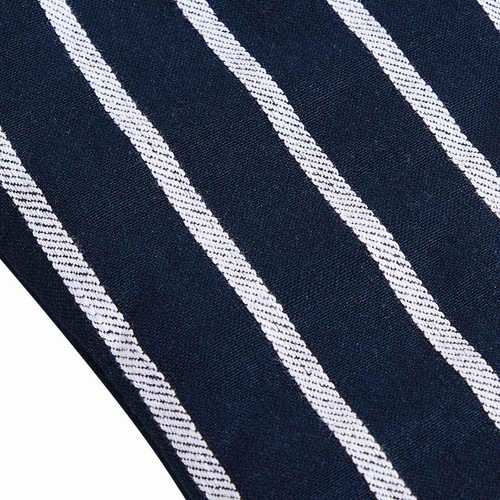 M&S Butchers Stripe Oven Glove, Navy