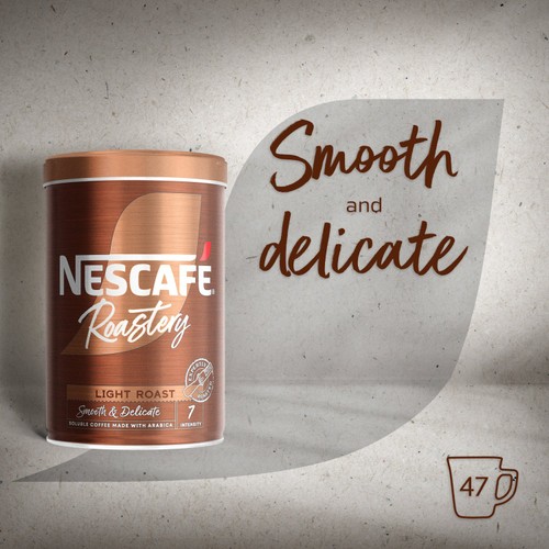 Nescafe Gold Blend Roastery Collection Light Roast Instant Coffee