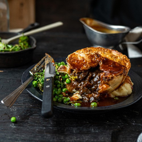 Pieminister Deer & Beer Pie with Wild Venison, Milk Stout & Mushroom 