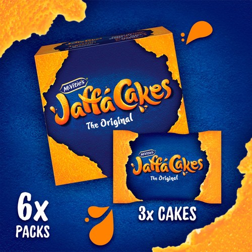 McVitie's Jaffa Cakes Original Biscuits Snack Packs