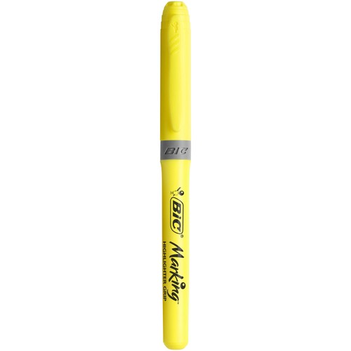 BIC Highlighter Grip, Pack of 12