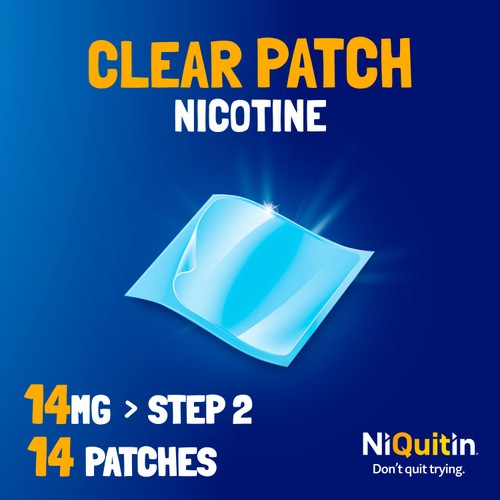 NiQuitin CQ 14mg Clear Patch, Step 2