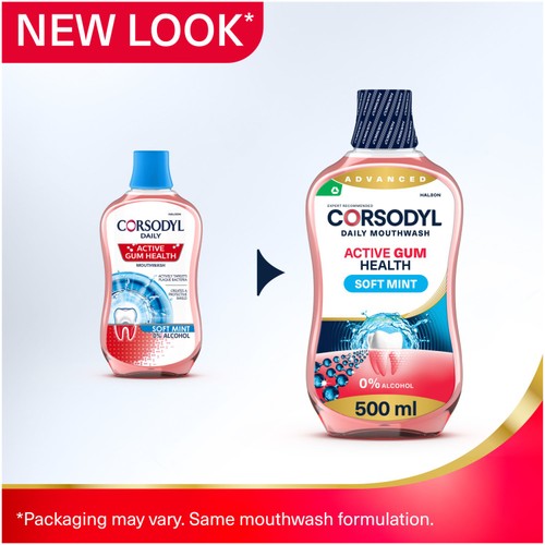 Corsodyl Active Gum Health Daily Mouthwash