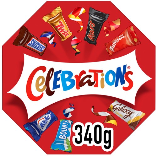 Celebrations Milk Chocolate Centrepiece Box Chocolate & Biscuits Bars