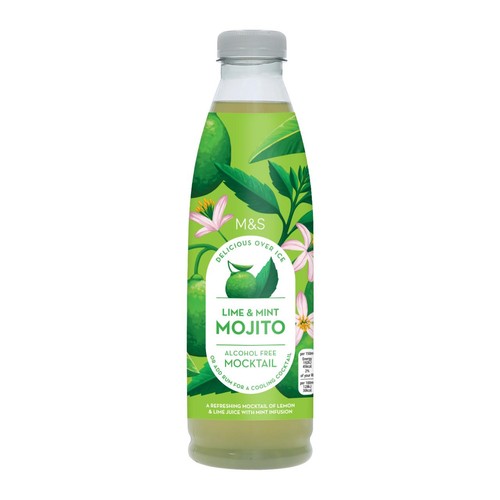 M&S Alcohol Free Mojito Juice