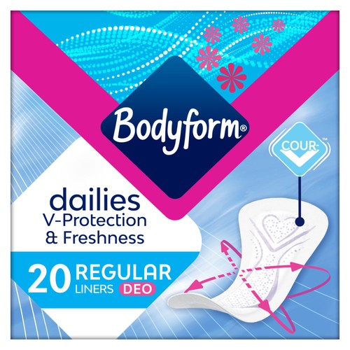 Bodyform Dailies Regular Scented Panty Liners