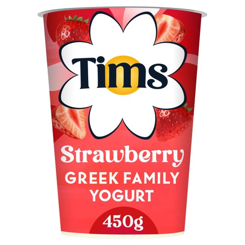 Tims Strawberry Greek Family Yogurt