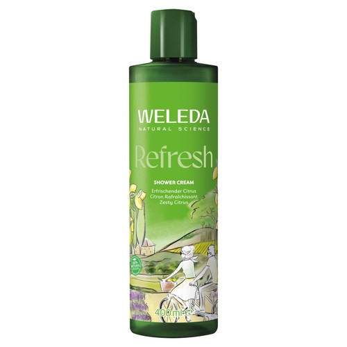 Weleda Citrus Refresh Shower Cream Wash Certified Natural