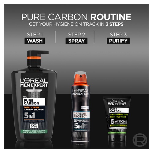 L'Oreal Men Expert Shower Gel Carbon Protect