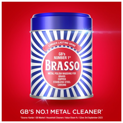 Brasso Metal Polish & Cleaner Wadding