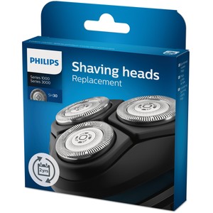Philips Wet & Dry Electric Shaver Series 3000 Shaving Heads - SH30/50