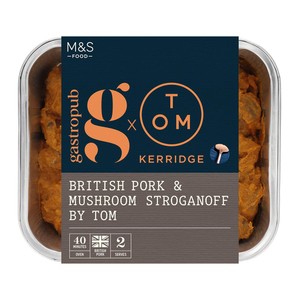 Gastropub Pork & Mushroom Stroganoff by Tom
