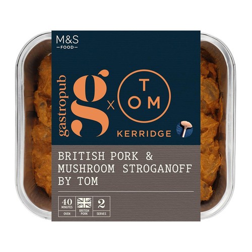 M&S Gastropub Pork & Mushroom Stroganoff by Tom