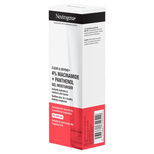 Neutrogena Clear & Defend + Gel Moisturiser with 4% Niacinamide + Panthenol