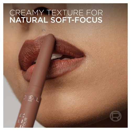 L'Oreal Blur Filler Lip Contour Liner 485 Worth It Intense