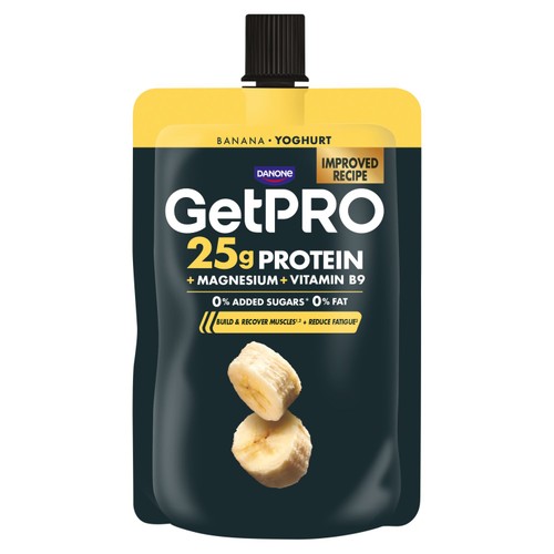 GetPro 25g High Protein Banana Yoghurt Pouch
