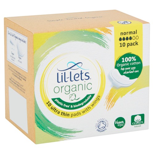 Lil-lets Organic Pads Normal