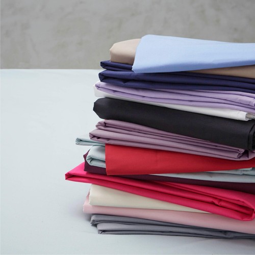 Catherine Lansfield Easy Iron Percale Super King Fitted Sheet Grey