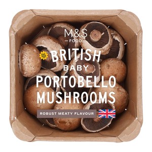 M&S Baby Portobello Mushrooms