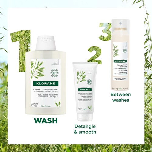 Klorane Softening Shampoo with Oat Milk for the Whole Family