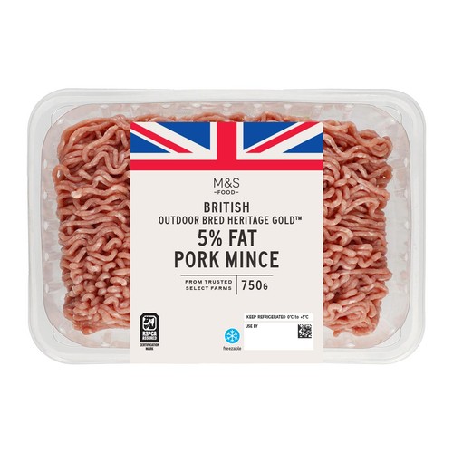 M&S Heritage Gold Outdoor Bred 5% Fat Mince